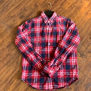 American Eagle Outfitters Prep Fit Plaid Button up